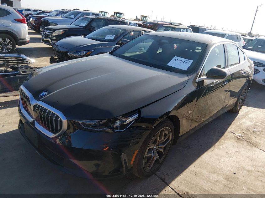 2026 BMW 530I VIN: WBA43FJ05TCV59750 Lot: 43971146