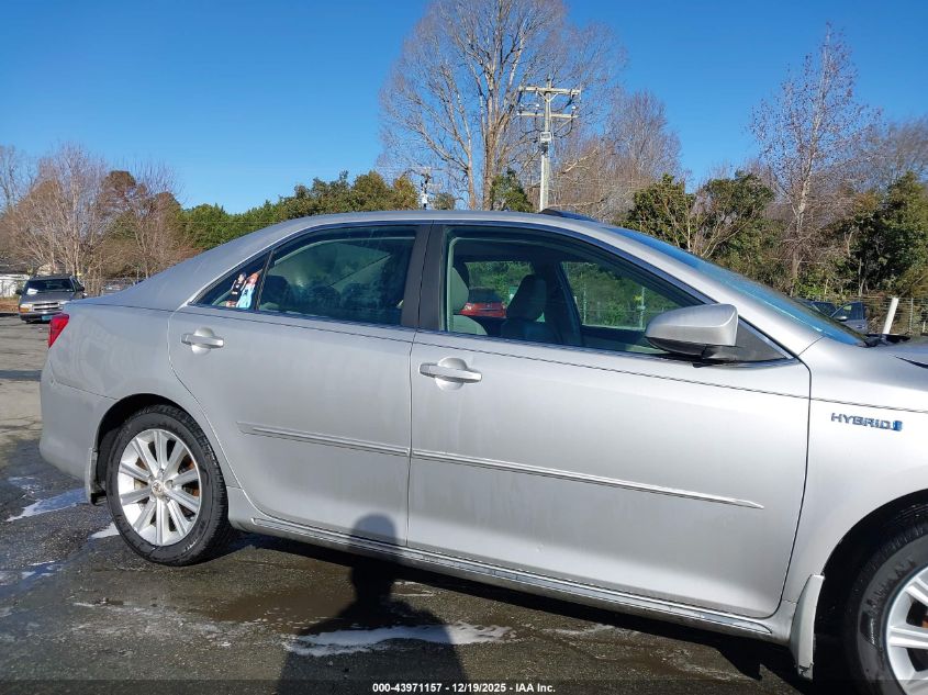 2012 Toyota Camry Hybrid Xle VIN: 4T1BD1FK5CU004937 Lot: 43971157