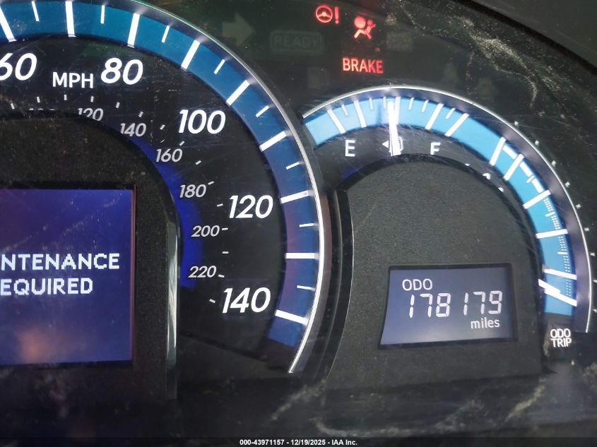 2012 Toyota Camry Hybrid Xle VIN: 4T1BD1FK5CU004937 Lot: 43971157