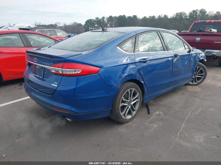 2017 Ford Fusion Se VIN: 3FA6P0HD5HR173723 Lot: 43971161