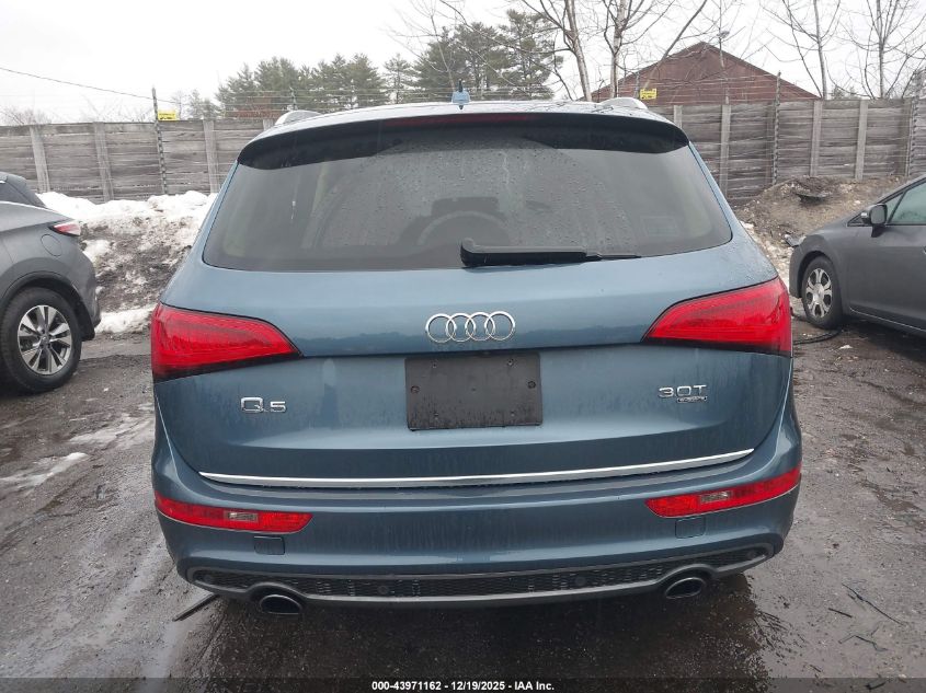 2015 Audi Q5 3.0T Premium Plus VIN: WA1DGBFP7FA045916 Lot: 43971162