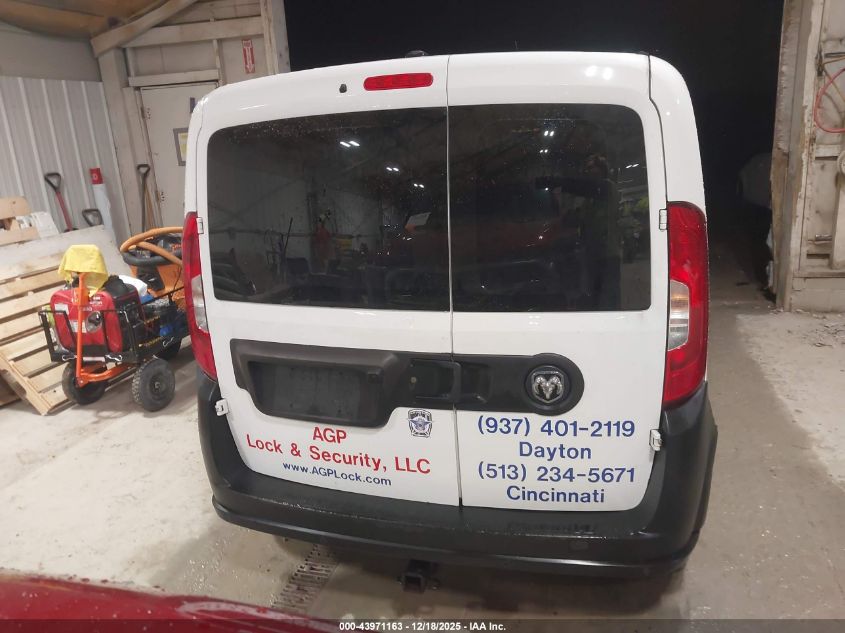 2019 Ram Promaster City Wagon VIN: ZFBHRFAB7K6M17887 Lot: 43971163