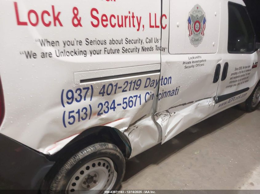 2019 Ram Promaster City Wagon VIN: ZFBHRFAB7K6M17887 Lot: 43971163