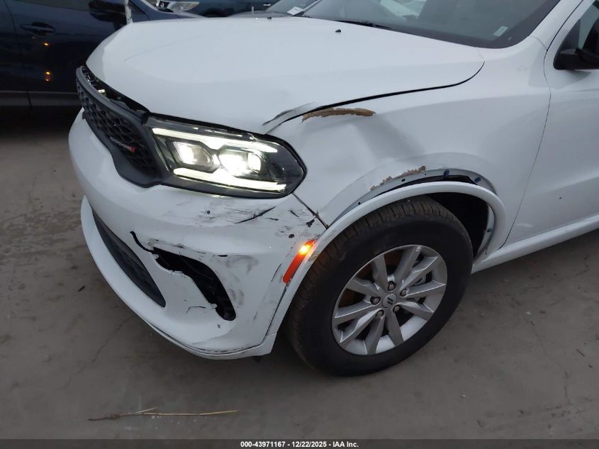 2025 Dodge Durango Gt Rwd VIN: 1C4RDHDG2SC540601 Lot: 43971167