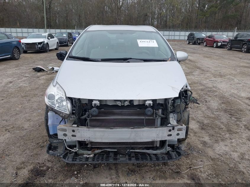 2013 Toyota Prius Two VIN: JTDKN3DU1D5680850 Lot: 43971174