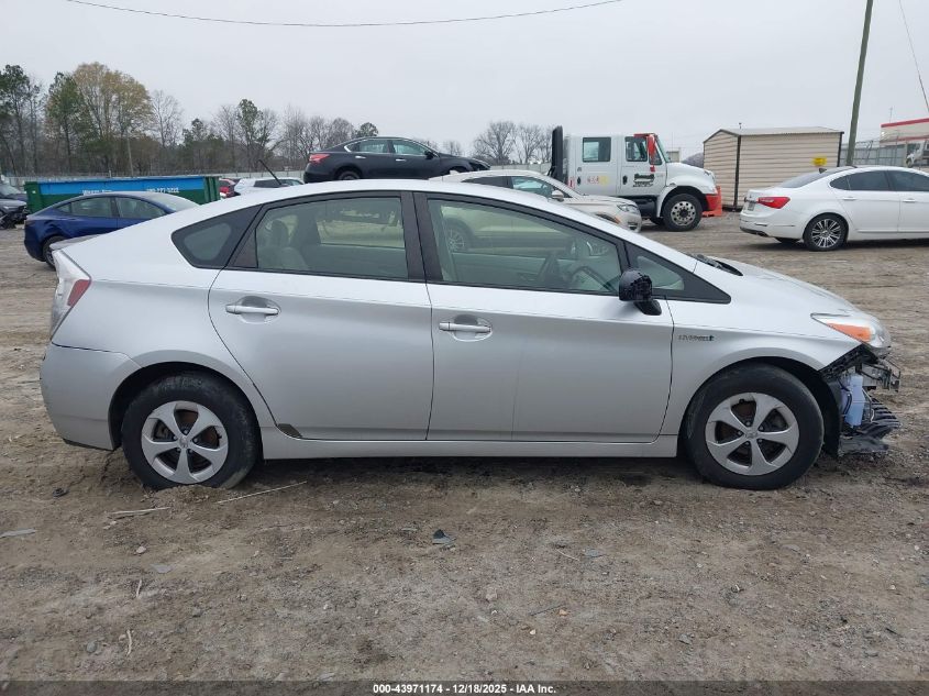 2013 Toyota Prius Two VIN: JTDKN3DU1D5680850 Lot: 43971174