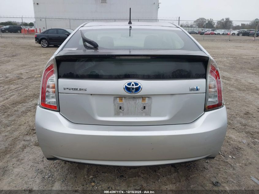 2013 Toyota Prius Two VIN: JTDKN3DU1D5680850 Lot: 43971174