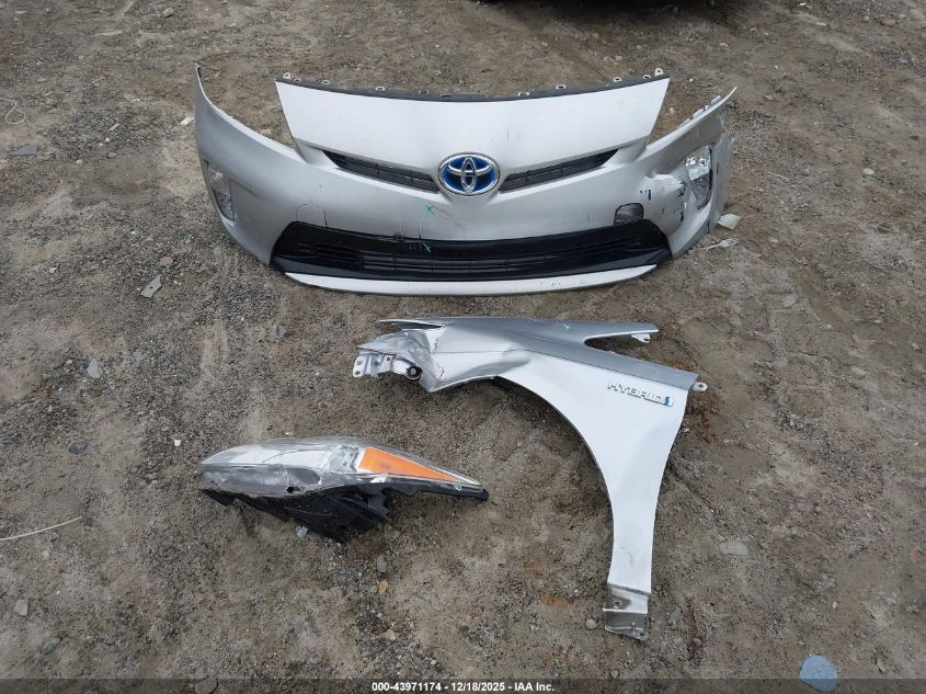 2013 Toyota Prius Two VIN: JTDKN3DU1D5680850 Lot: 43971174