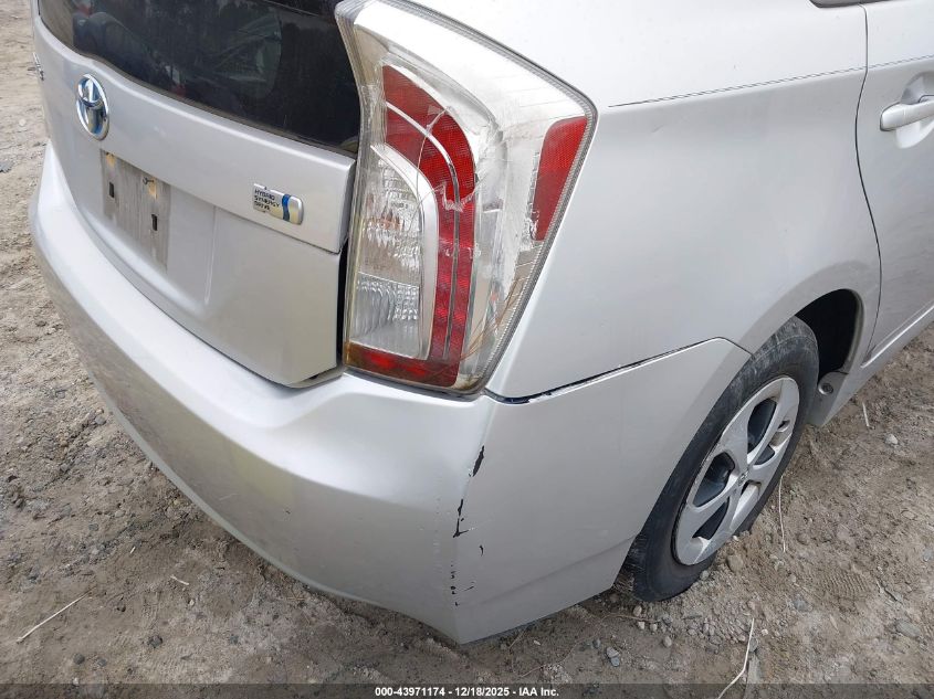 2013 Toyota Prius Two VIN: JTDKN3DU1D5680850 Lot: 43971174