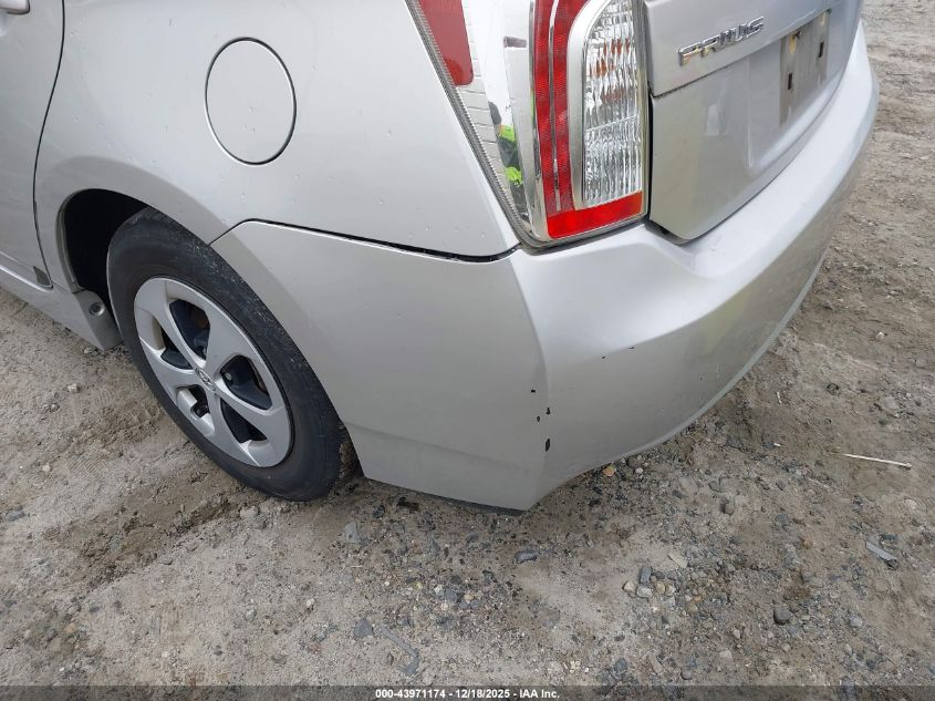 2013 Toyota Prius Two VIN: JTDKN3DU1D5680850 Lot: 43971174