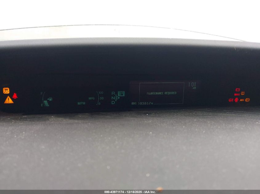 2013 Toyota Prius Two VIN: JTDKN3DU1D5680850 Lot: 43971174