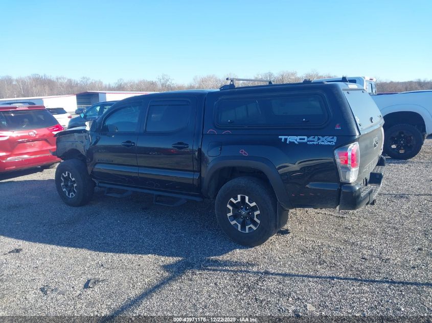 2022 Toyota Tacoma Trd Off Road VIN: 3TYCZ5AN6NT061825 Lot: 43971176