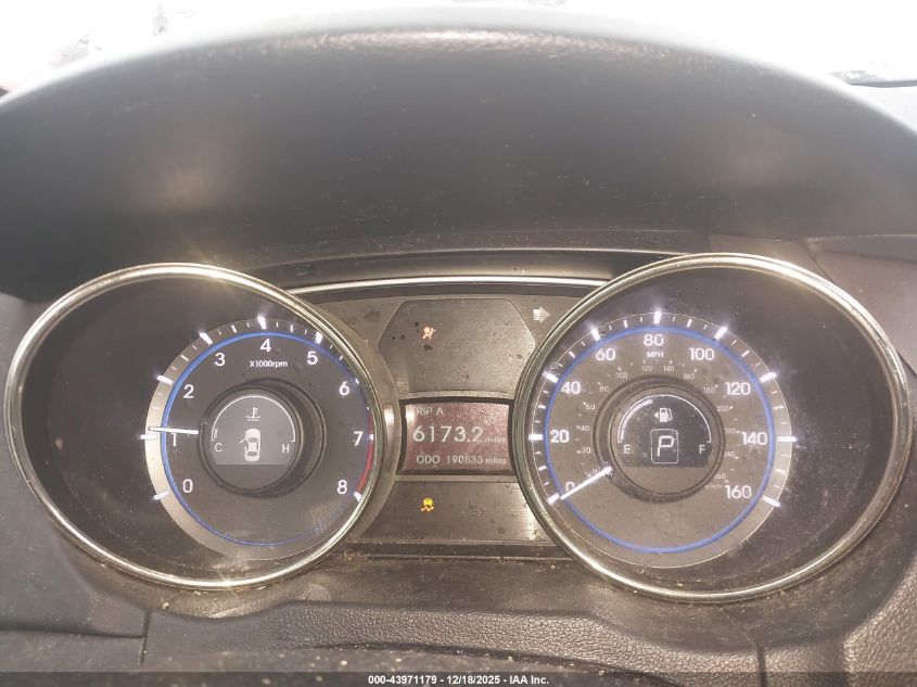 2012 Hyundai Sonata Se VIN: 5NPEC4AC6CH426456 Lot: 43971179