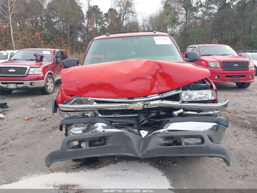 2005 Chevrolet Tahoe Lt VIN: 1GNEK13T55R191629 Lot: 43971183