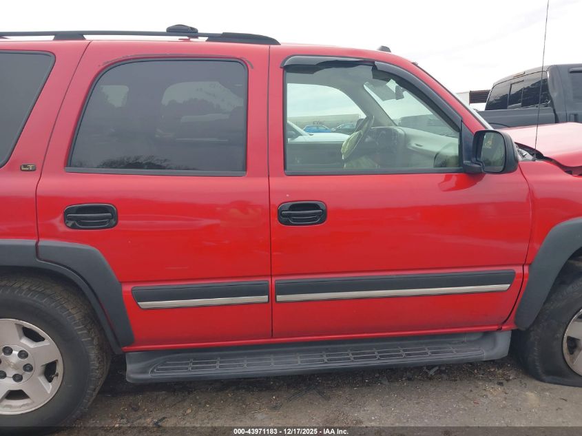 2005 Chevrolet Tahoe Lt VIN: 1GNEK13T55R191629 Lot: 43971183