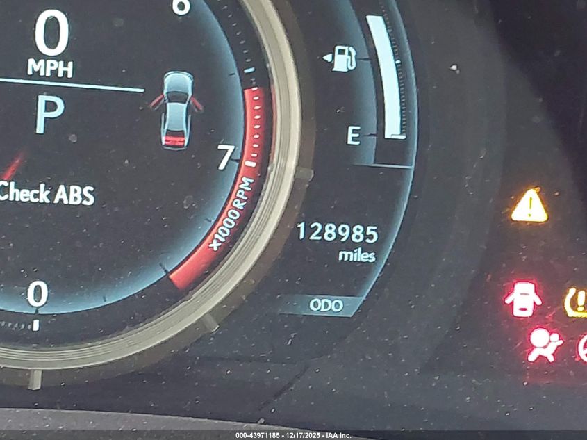 2015 Lexus Is 250 VIN: JTHBF1D2XF5061987 Lot: 43971185