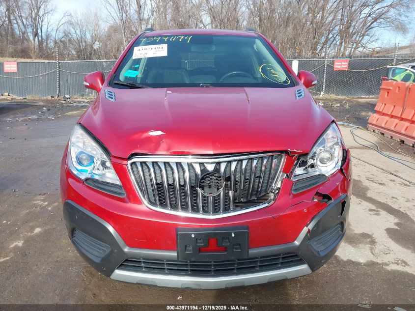 2016 Buick Encore VIN: KL4CJESB1GB649000 Lot: 43971194