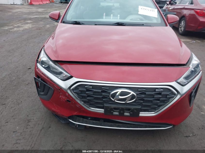 2020 Hyundai Ioniq Hybrid Blue VIN: KMHC65LC0LU206992 Lot: 43971195