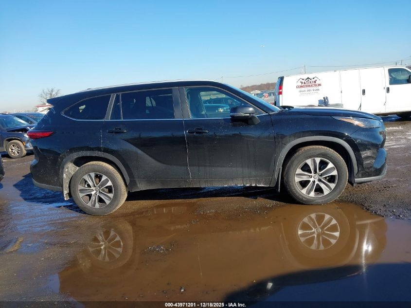 2023 Toyota Highlander Xle VIN: 5TDKDRBH0PS023838 Lot: 43971201