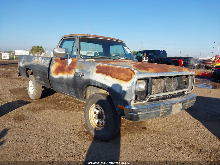 1988 Dodge W-Series W150 VIN: 1B7HW14Y1JS763125 Lot: 43971216