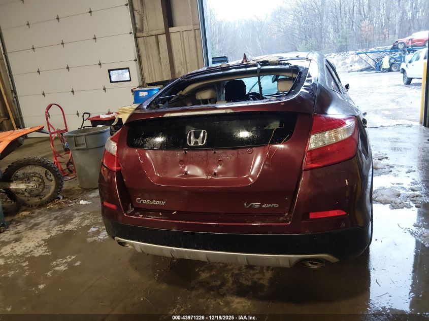 2014 Honda Crosstour Ex-L V6 VIN: 5J6TF2H57EL000696 Lot: 43971226