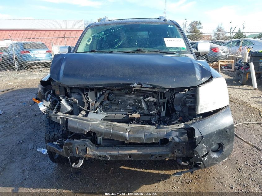 2013 Nissan Armada Platinum VIN: 5N1AA0NE3DN605575 Lot: 43971233