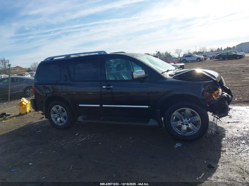 2013 Nissan Armada Platinum VIN: 5N1AA0NE3DN605575 Lot: 43971233