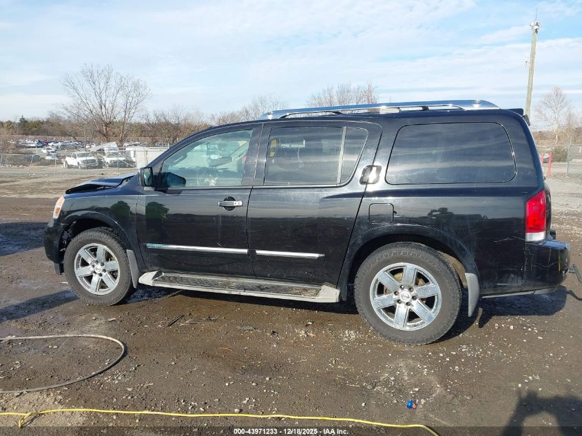 2013 Nissan Armada Platinum VIN: 5N1AA0NE3DN605575 Lot: 43971233