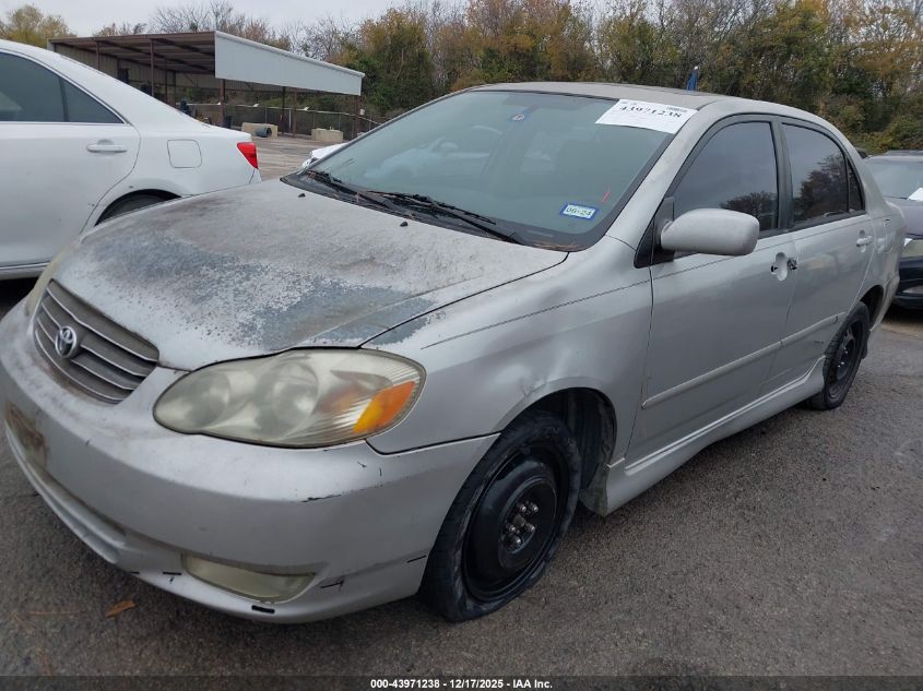 2004 Toyota Corolla S VIN: 1NXBR32E04Z202629 Lot: 43971238