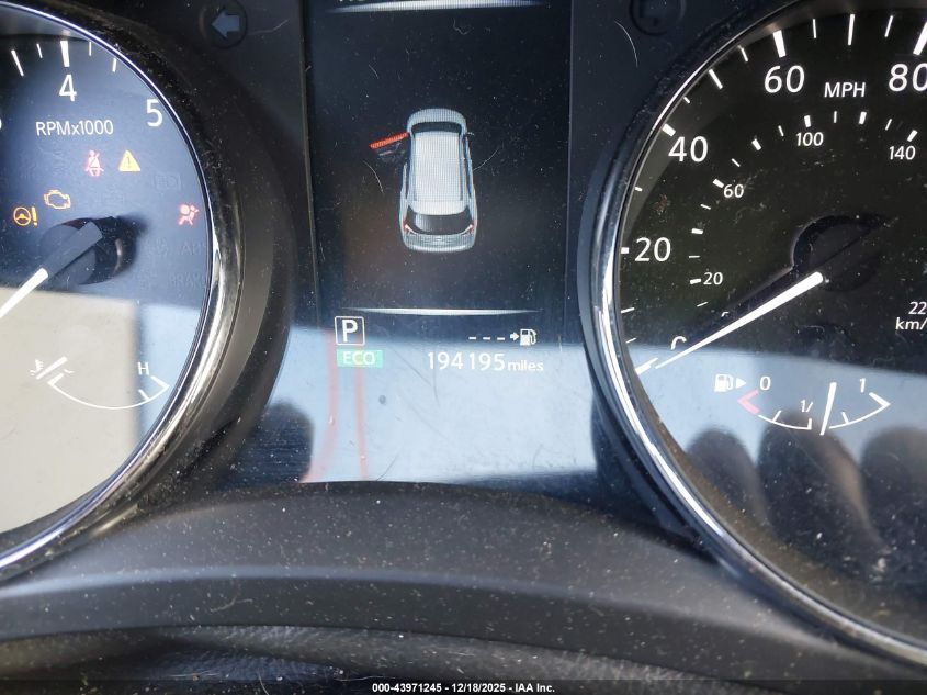 2017 Nissan Rogue Sv VIN: JN8AT2MVXHW016328 Lot: 43971245