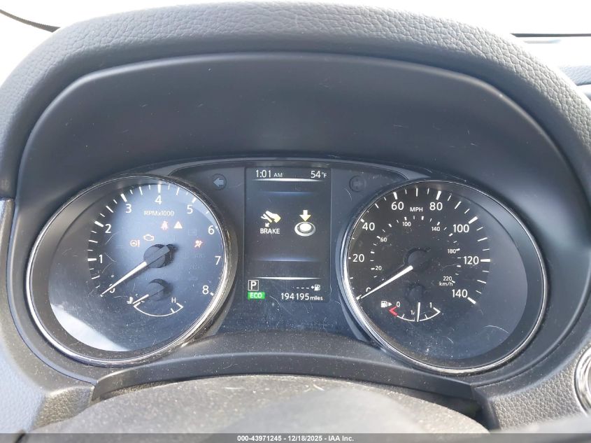 2017 Nissan Rogue Sv VIN: JN8AT2MVXHW016328 Lot: 43971245