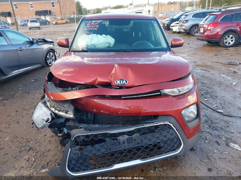 2020 Kia Soul Lx VIN: KNDJ23AU2L7081676 Lot: 43971246