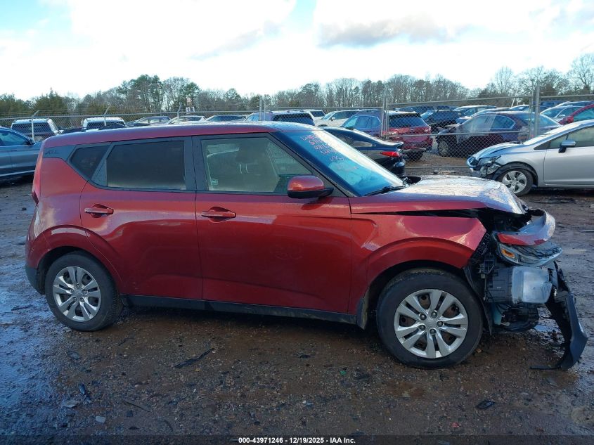 2020 Kia Soul Lx VIN: KNDJ23AU2L7081676 Lot: 43971246