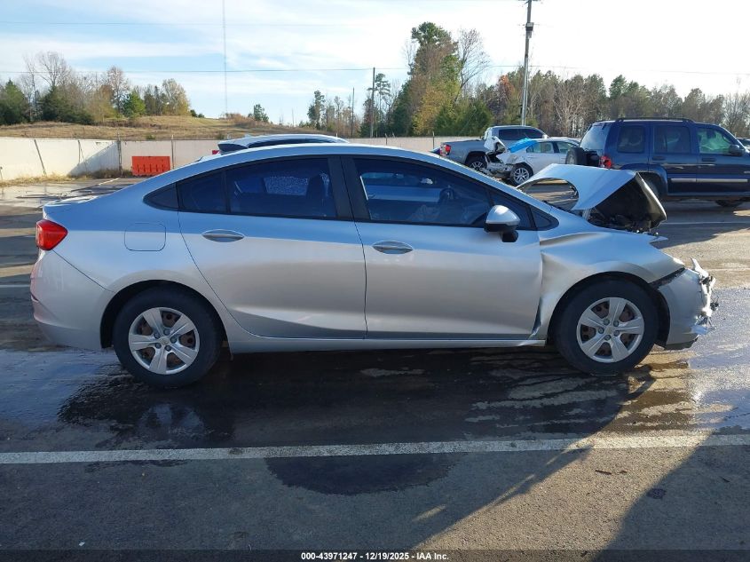 2017 Chevrolet Cruze Ls Auto VIN: 3G1BC5SM1HS560779 Lot: 43971247