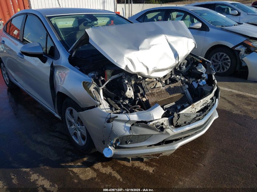 2017 Chevrolet Cruze Ls Auto VIN: 3G1BC5SM1HS560779 Lot: 43971247