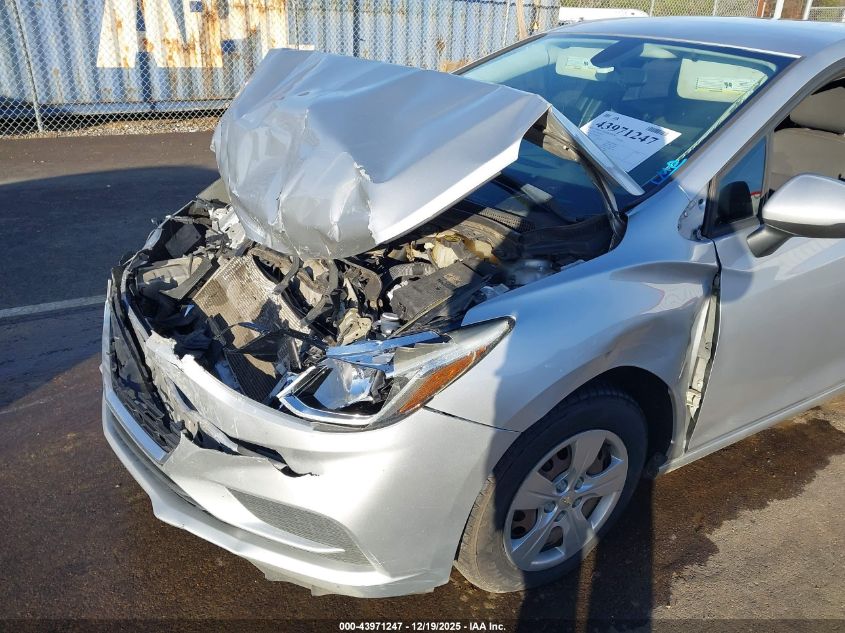 2017 Chevrolet Cruze Ls Auto VIN: 3G1BC5SM1HS560779 Lot: 43971247