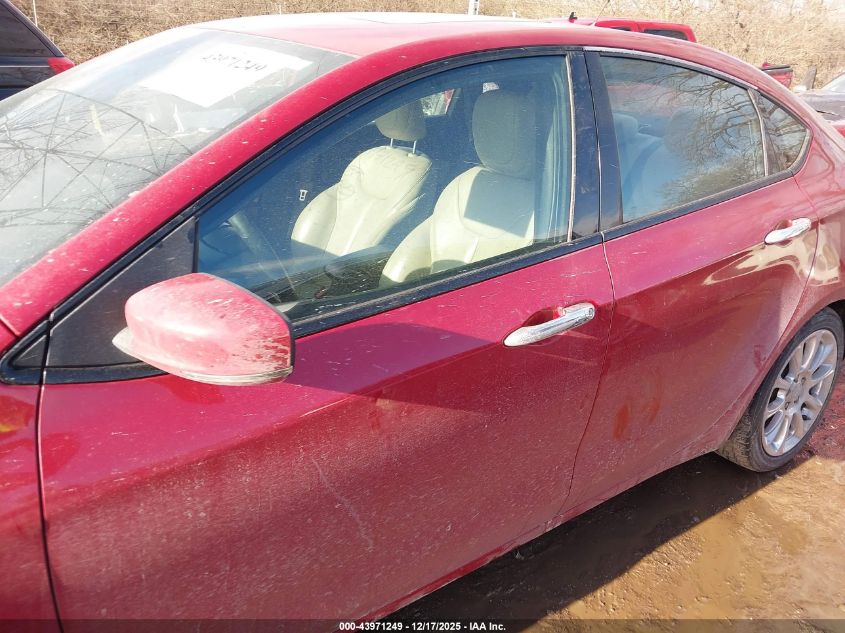 2013 Dodge Dart Limited/Gt VIN: 1C3CDFCA4DD216669 Lot: 43971249