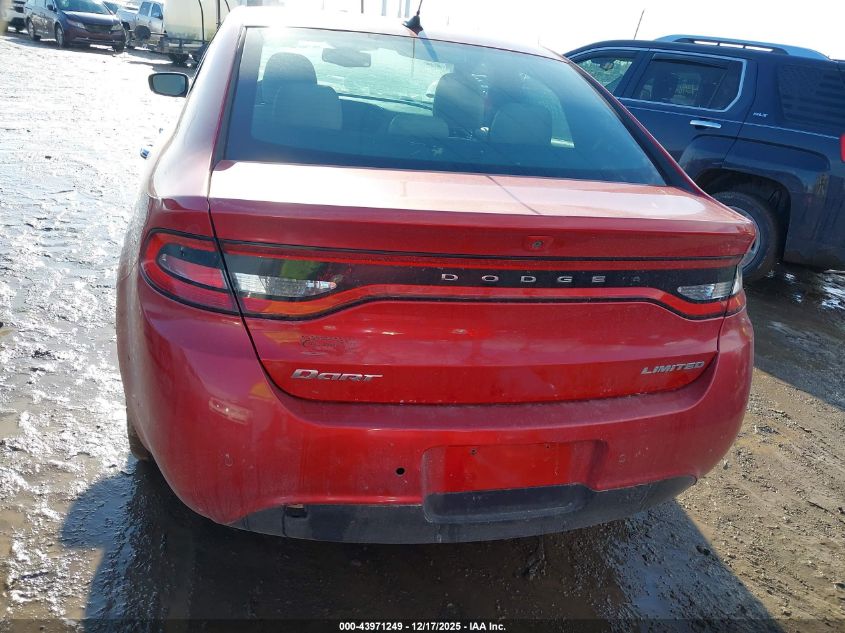 2013 Dodge Dart Limited/Gt VIN: 1C3CDFCA4DD216669 Lot: 43971249