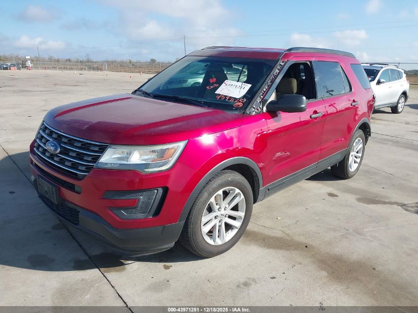 2017 Ford Explorer VIN: 1FM5K7B82HGA26965 Lot: 43971251