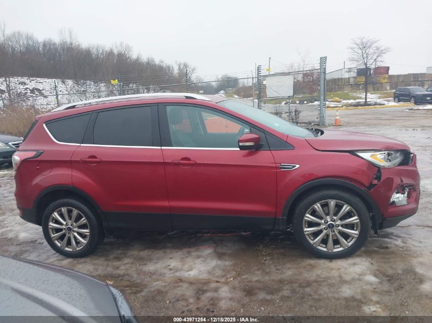 2017 Ford Escape Titanium VIN: 1FMCU9J98HUA44802 Lot: 43971254