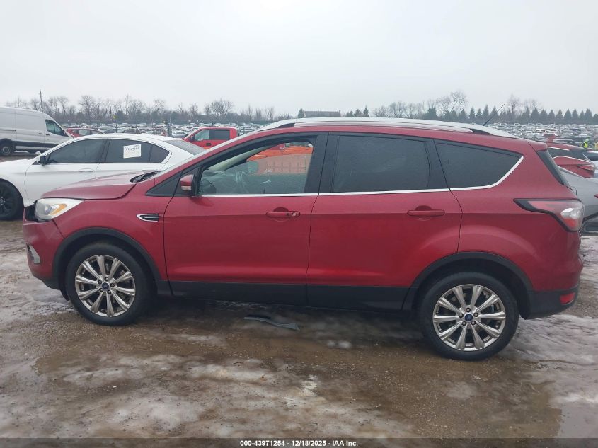 2017 Ford Escape Titanium VIN: 1FMCU9J98HUA44802 Lot: 43971254
