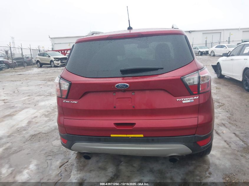 2017 Ford Escape Titanium VIN: 1FMCU9J98HUA44802 Lot: 43971254