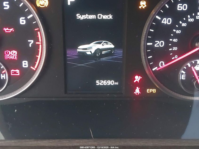 2021 Kia K5 Ex VIN: 5XXG34J23MG011656 Lot: 43971265