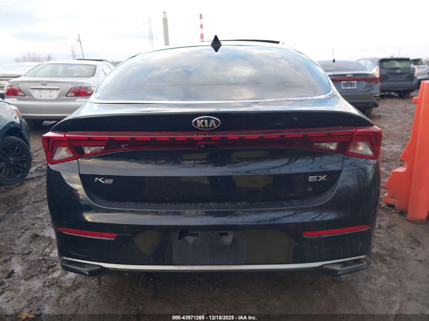 2021 Kia K5 Ex VIN: 5XXG34J23MG011656 Lot: 43971265