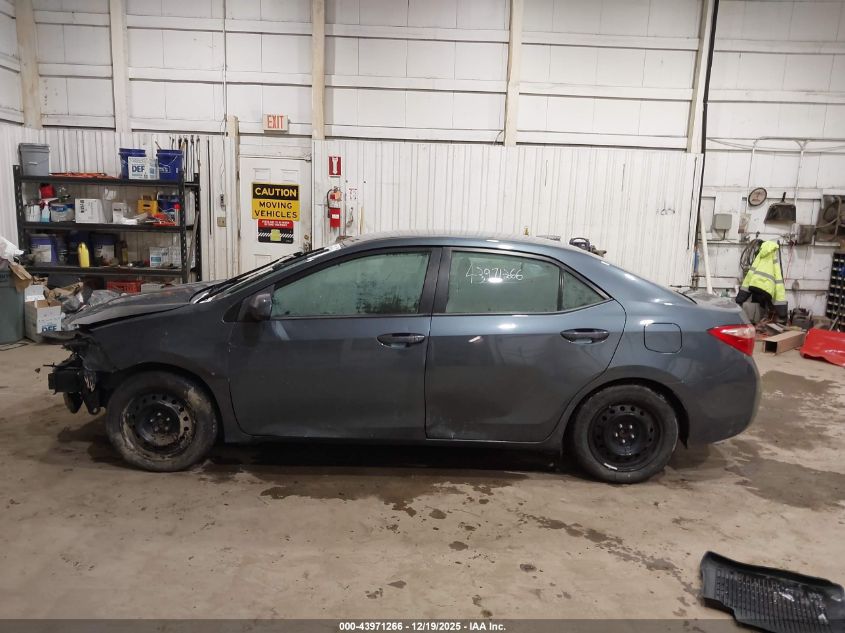 2018 Toyota Corolla Le VIN: 2T1BURHE1JC988463 Lot: 43971266