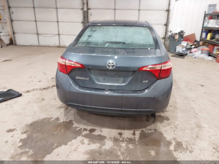 2018 Toyota Corolla Le VIN: 2T1BURHE1JC988463 Lot: 43971266