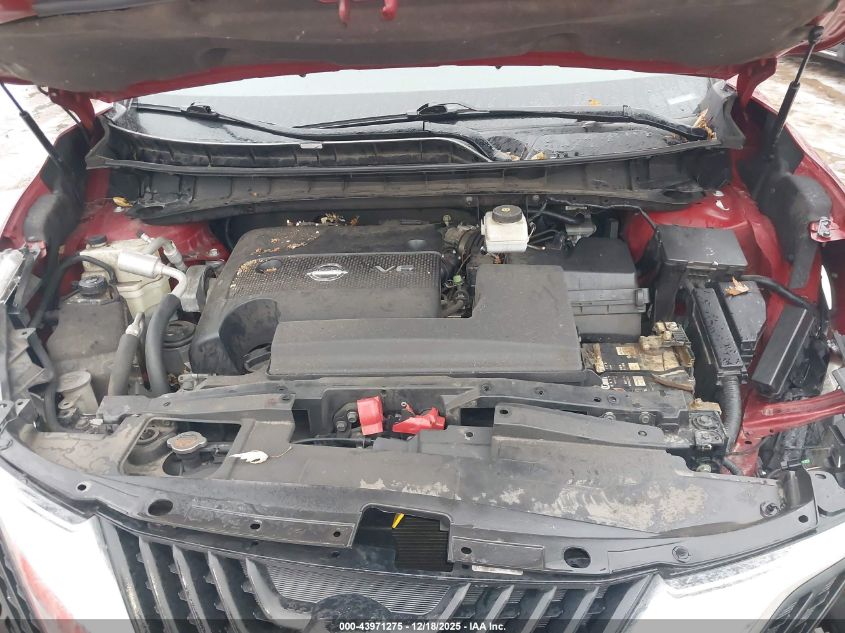 2018 Nissan Murano Sv VIN: 5N1AZ2MH1JN136675 Lot: 43971275