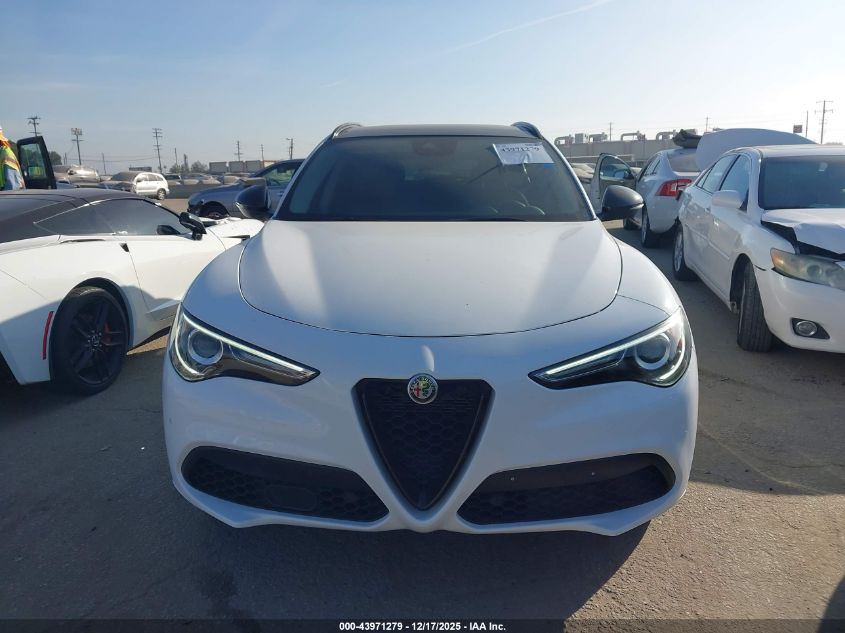 2021 Alfa Romeo Stelvio Ti Awd VIN: ZASPAKBN1M7D18195 Lot: 43971279