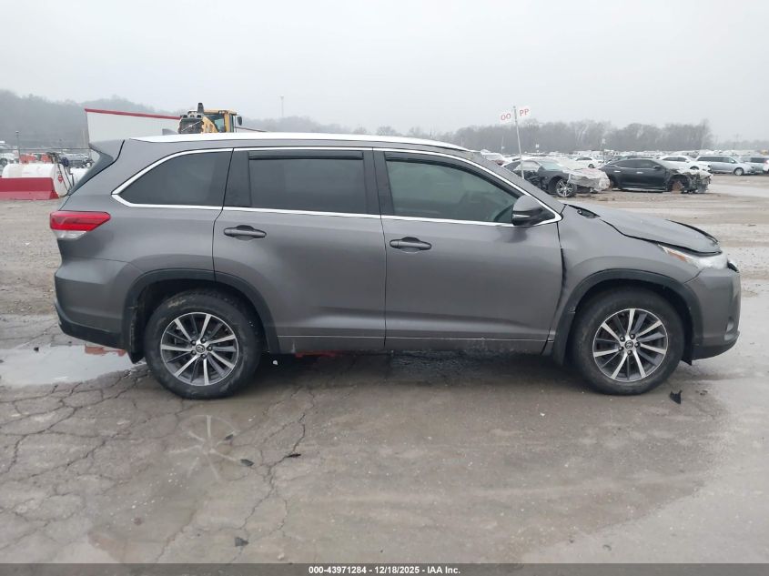 2017 Toyota Highlander Xle VIN: 5TDJZRFH1HS510006 Lot: 43971284