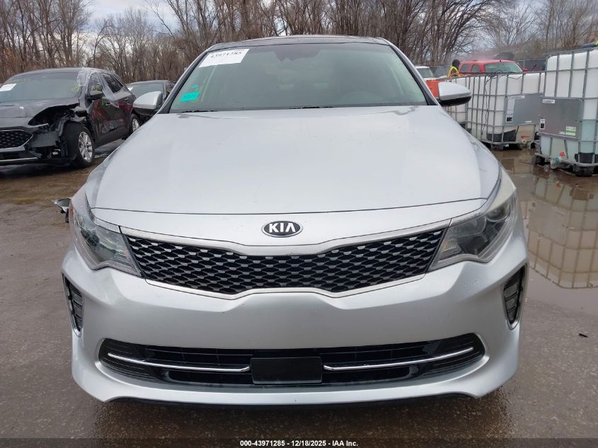 2018 Kia Optima Ex VIN: 5XXGU4L30JG183738 Lot: 43971285